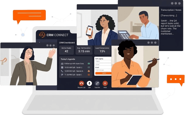CRM Connect – AI-powered fields and call dashboard